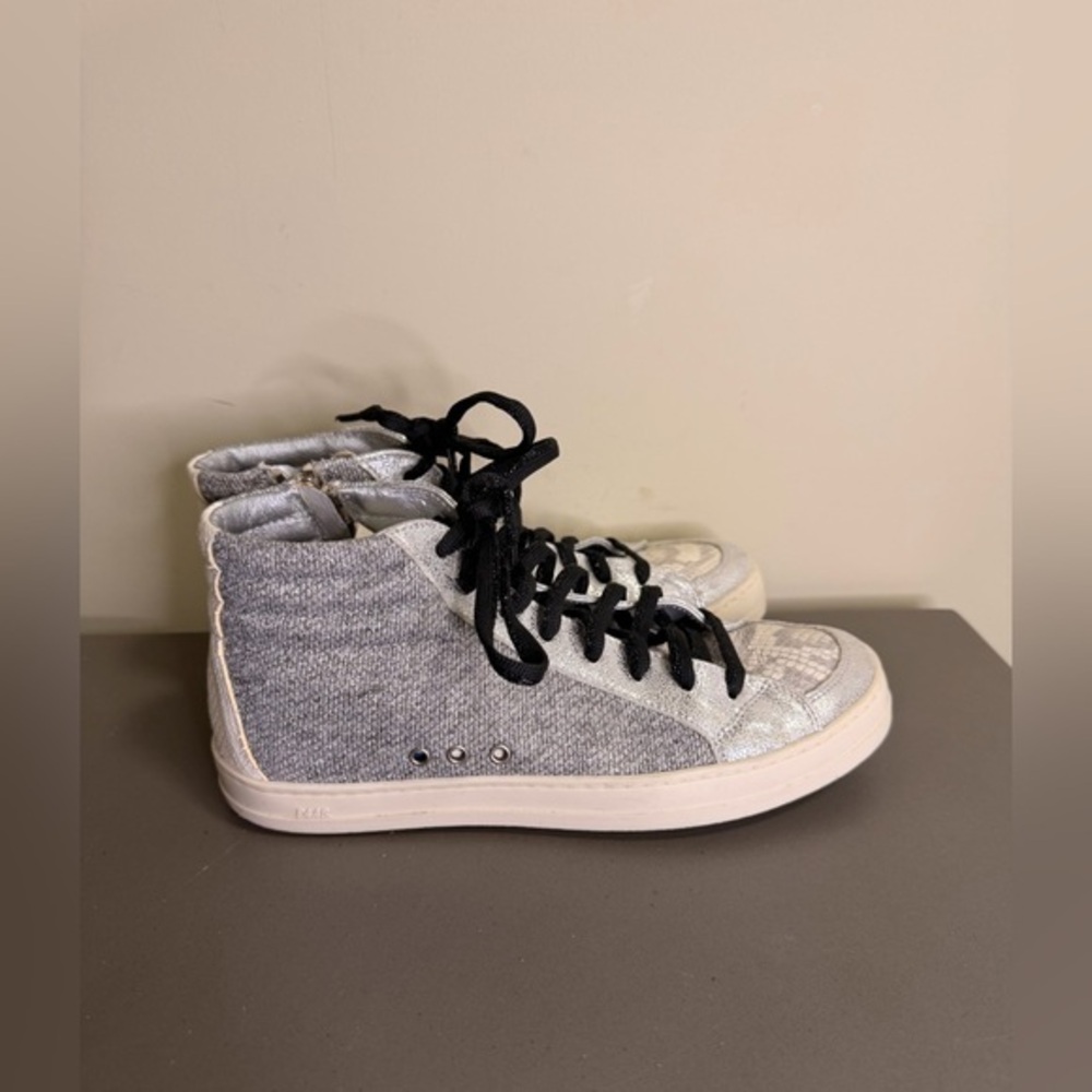 Women’s P448 Skater High Top Sneakers (Size 37 = Women’s 6)